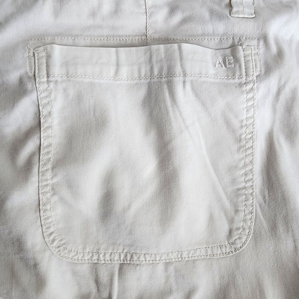 American Eagle Dreamy Drape Cargo Pants Sz 18 Super High Rise Baggy Wide Leg NWT - Picture 13 of 16